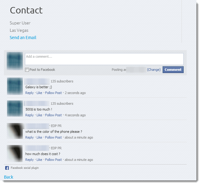 comments